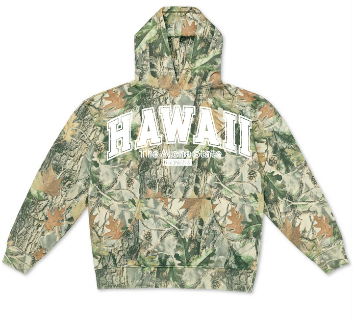 Camo Hawaii Hoodie