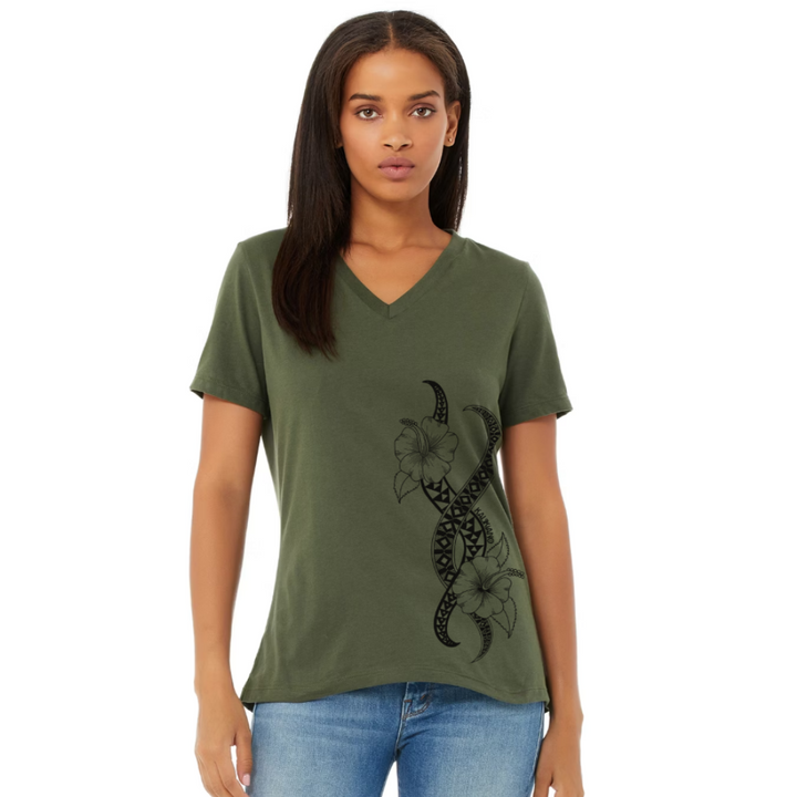 Kali DNA V Neck Tee