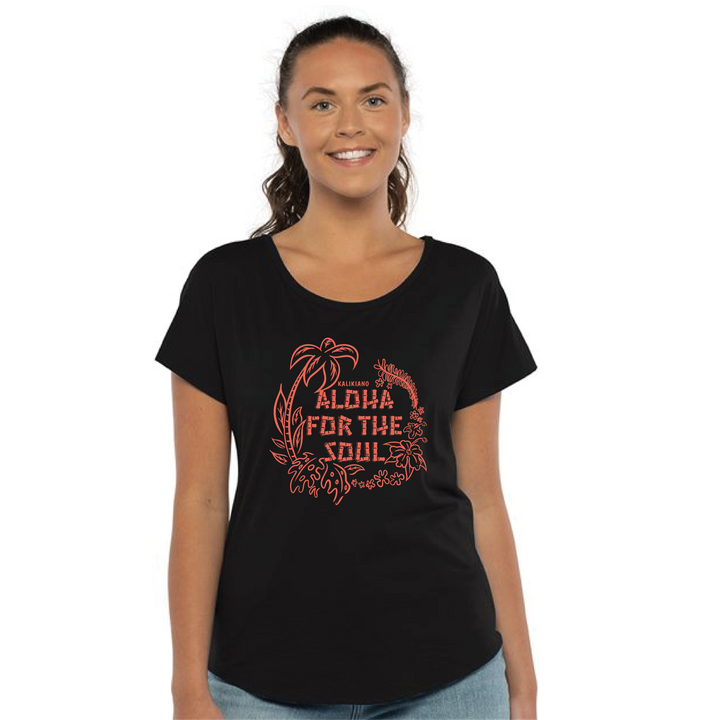 Tiki Aloha Ladies Tee