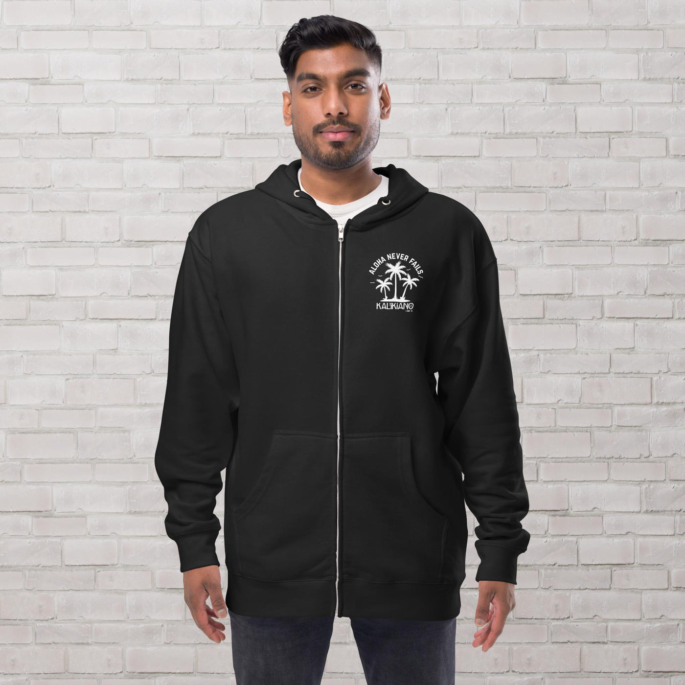 ANF Palms Zip Hoodie
