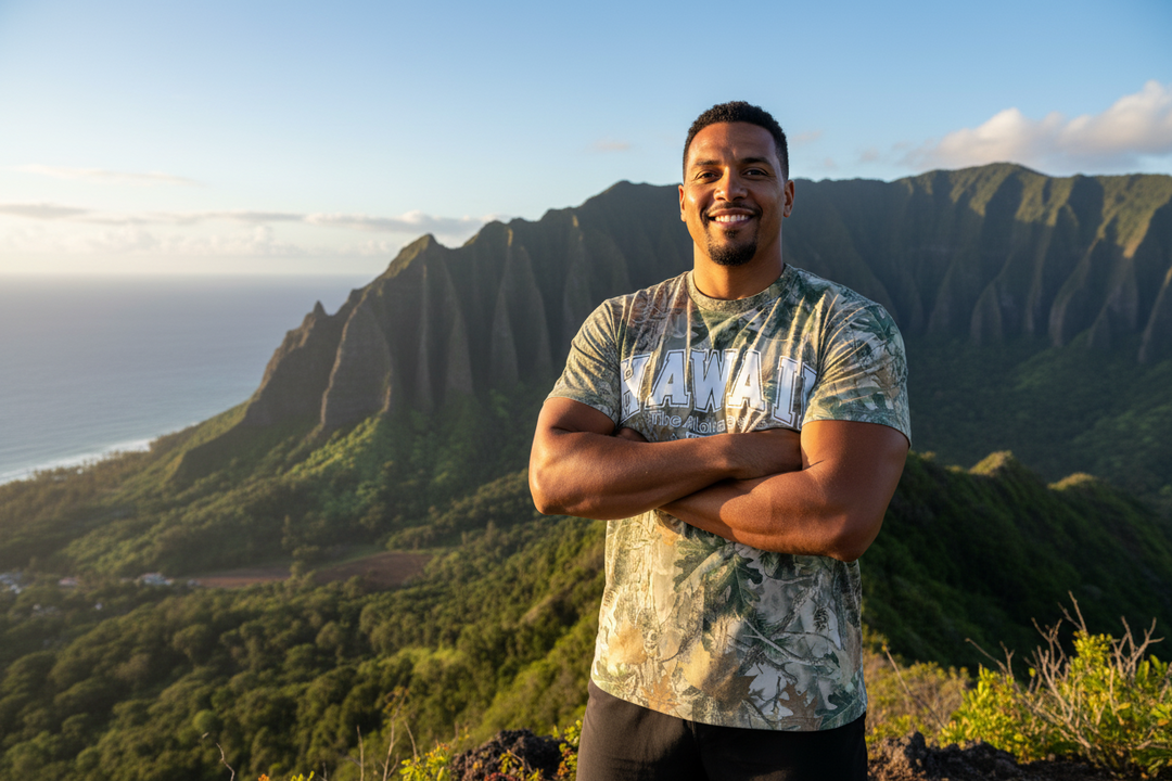 Camo Hawaii Tee