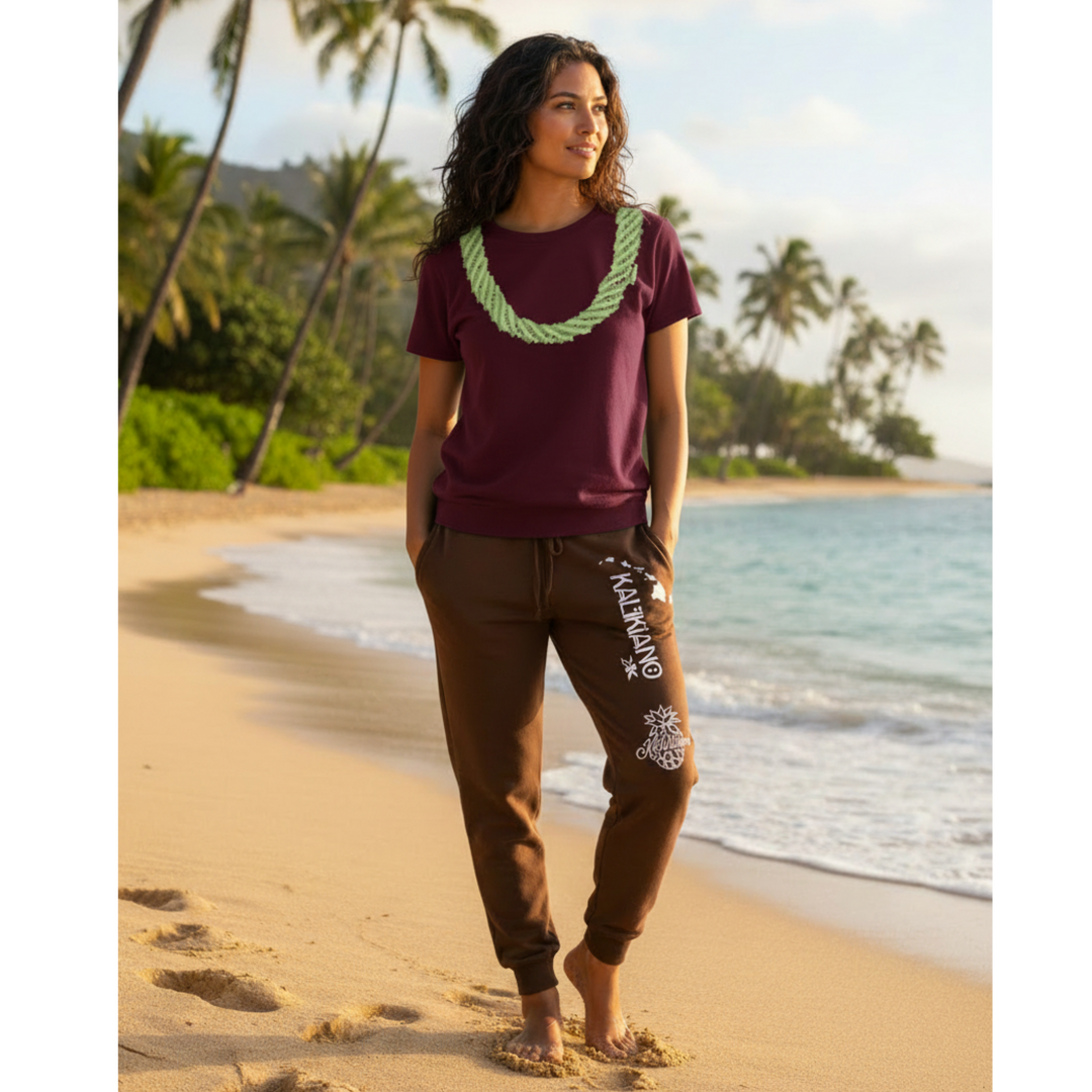 Kali Neck Lei Relaxed Tee