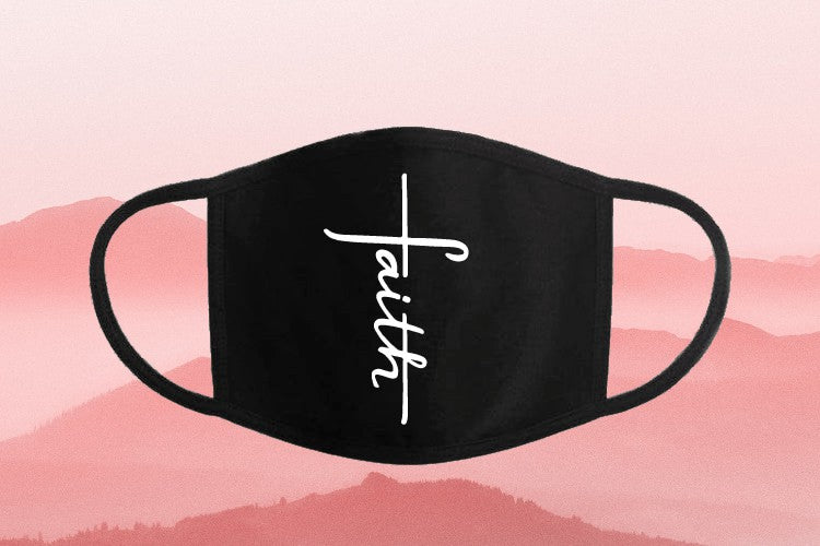 Faith Cross Face Mask