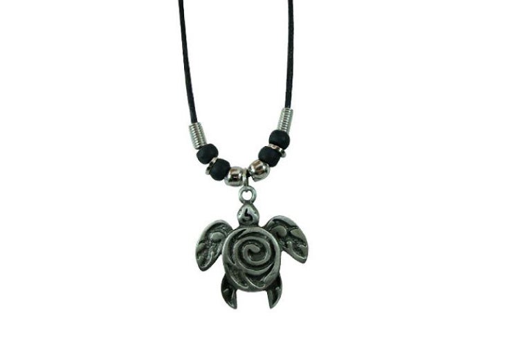 Metal Honu Necklace