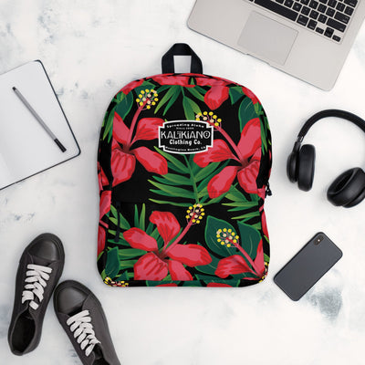 Tropical Hibiscus Backpack