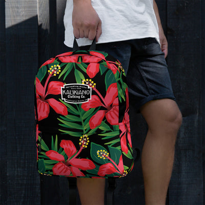 Tropical Hibiscus Backpack