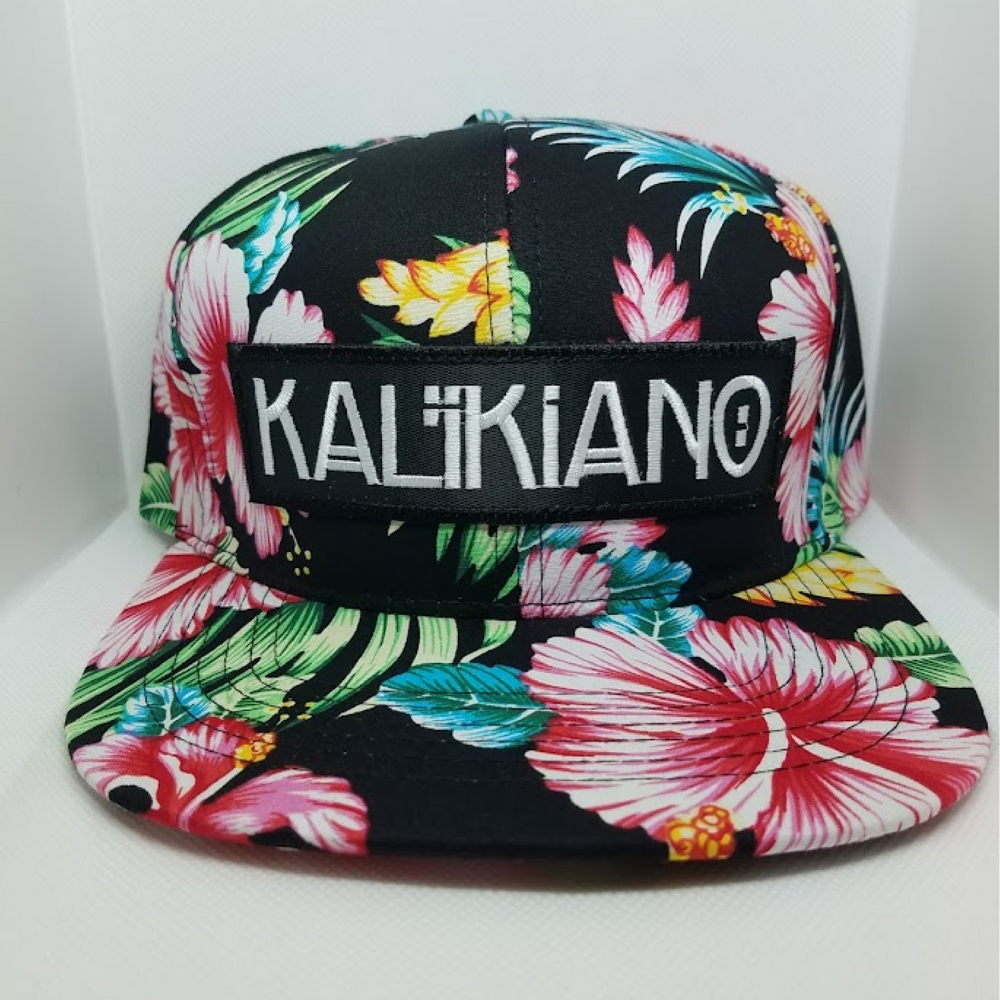 Black Tropical Snapback