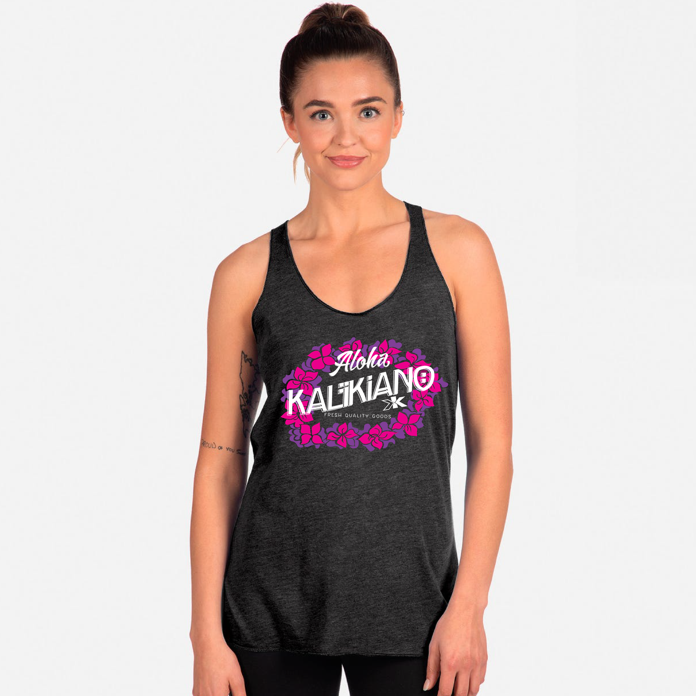 Lei Aloha Ladies Tank Top