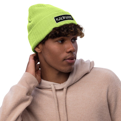 CUSTM Ribbed Knit Beanie