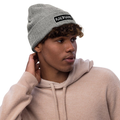 CUSTM Ribbed Knit Beanie