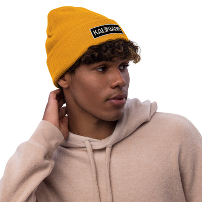 CUSTM Ribbed Knit Beanie