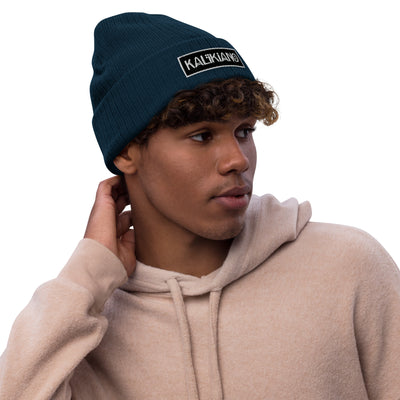 CUSTM Ribbed Knit Beanie