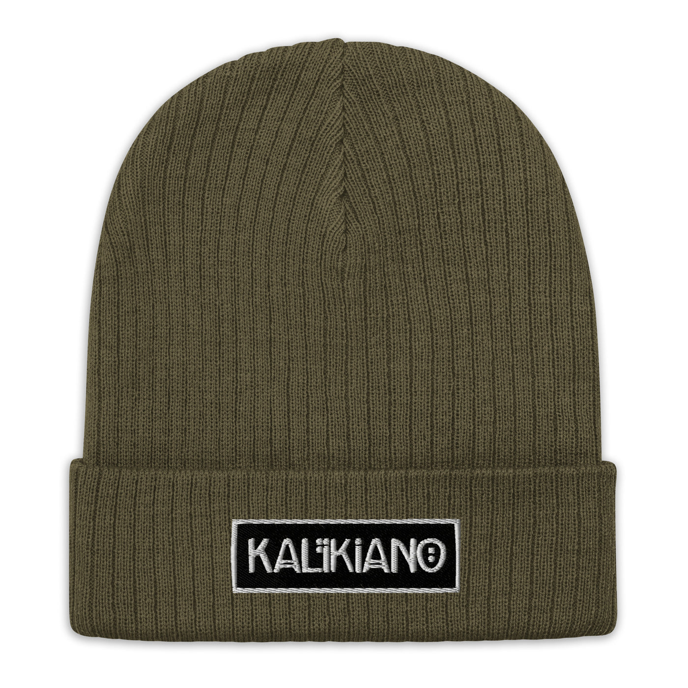 CUSTM Ribbed Knit Beanie