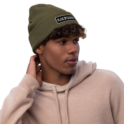 CUSTM Ribbed Knit Beanie